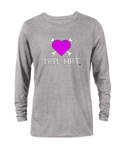 PRPL HRT Logo Men's Long Sleeve T-Shirt